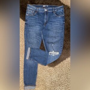 Old Navy Blue Rockstar Jeans